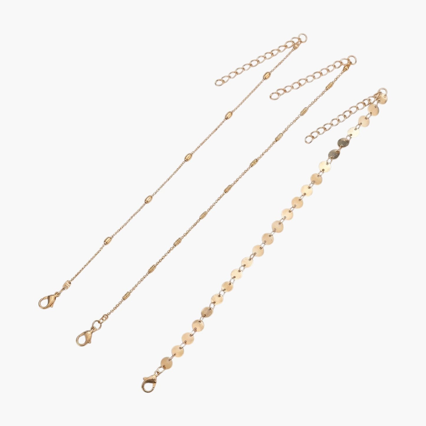 Conjunto de Tornozeleiras Elegantes