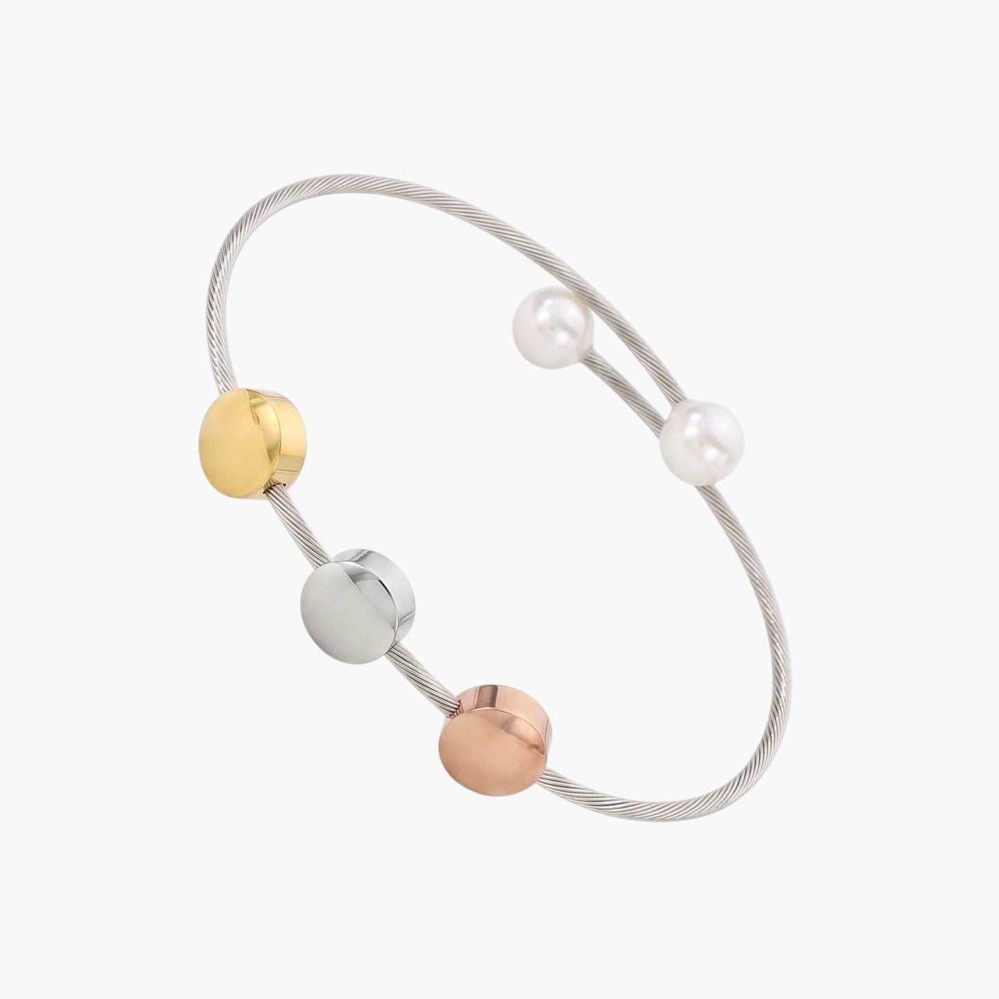 Pulseira Retro em Aço Inoxidável