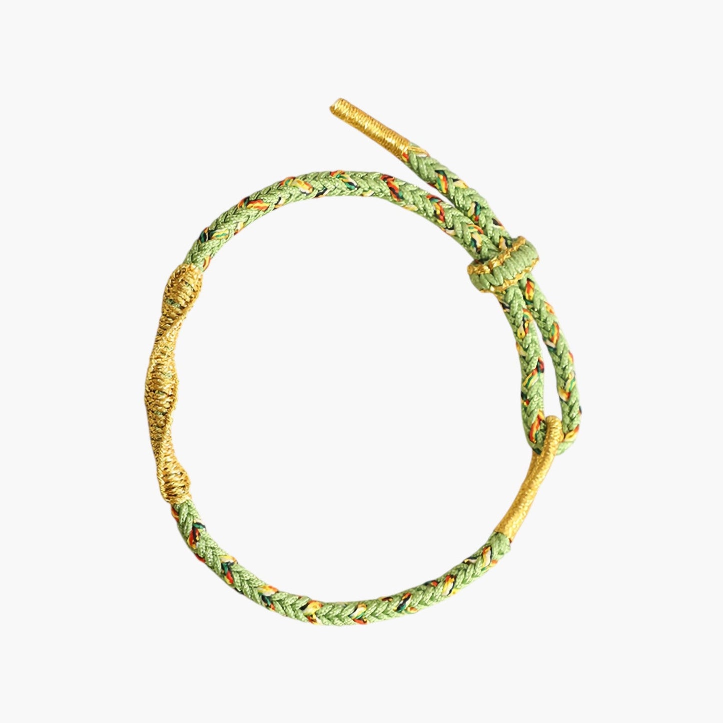 Pulseira de Corda Trançada Estilo Étnico