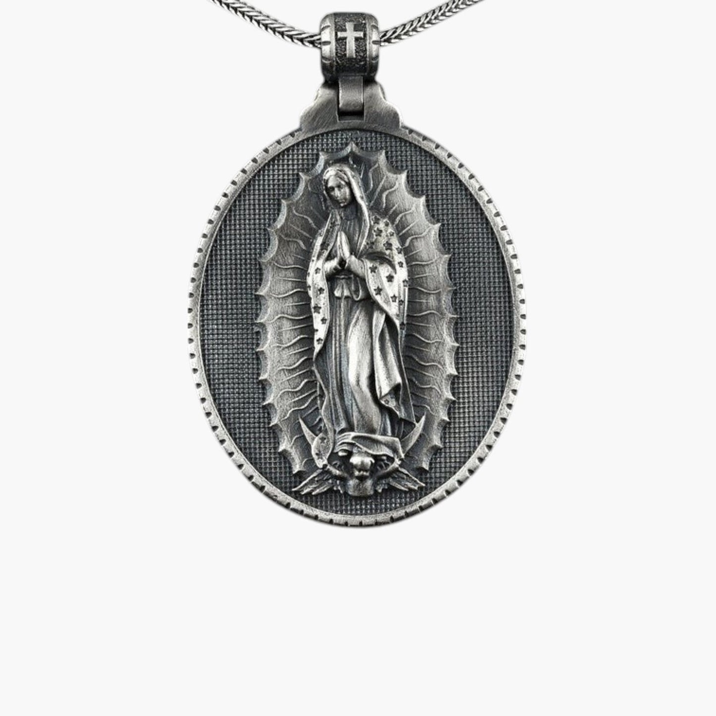 Colar com Pendente da Virgem Maria