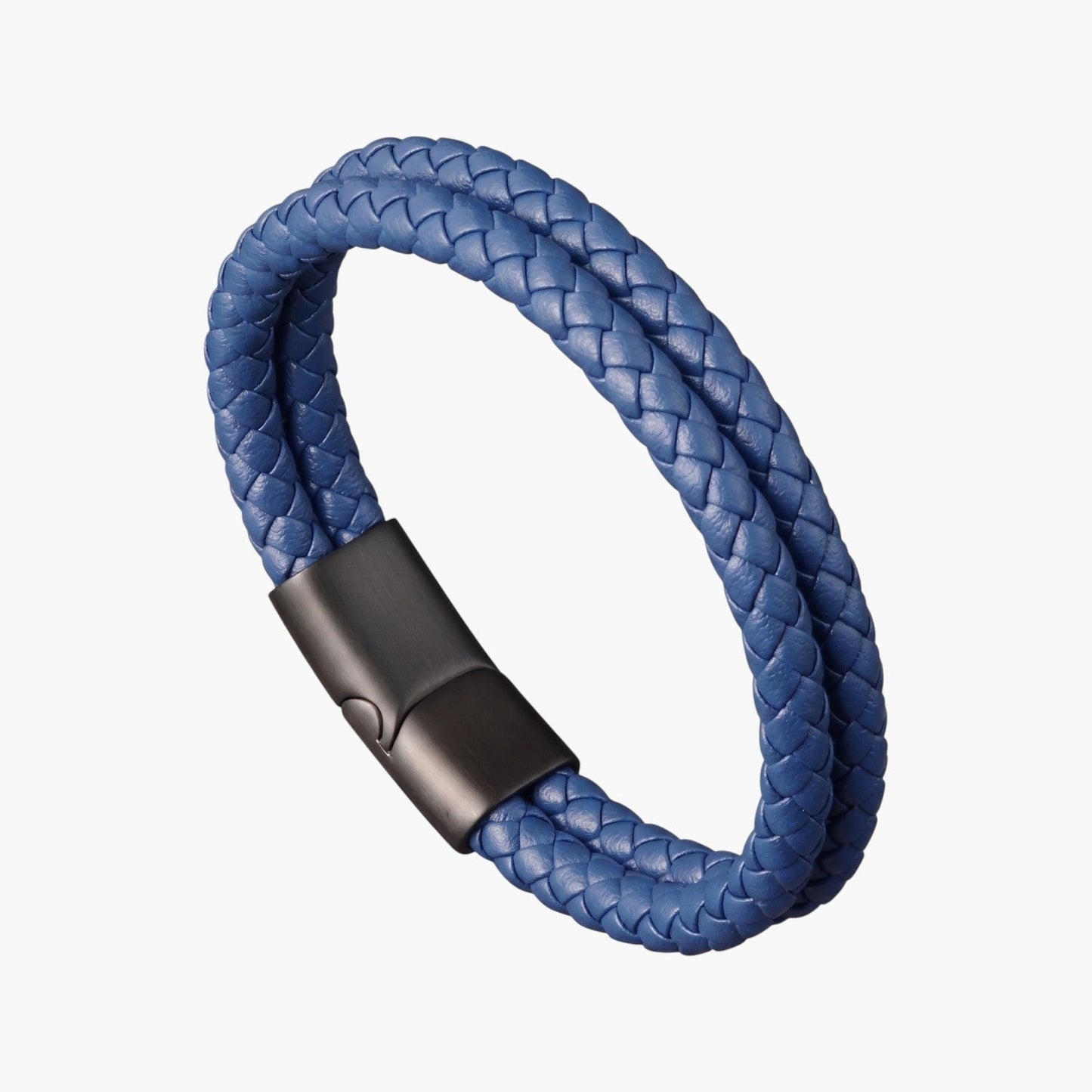 Pulseira de Couro Multicamadas