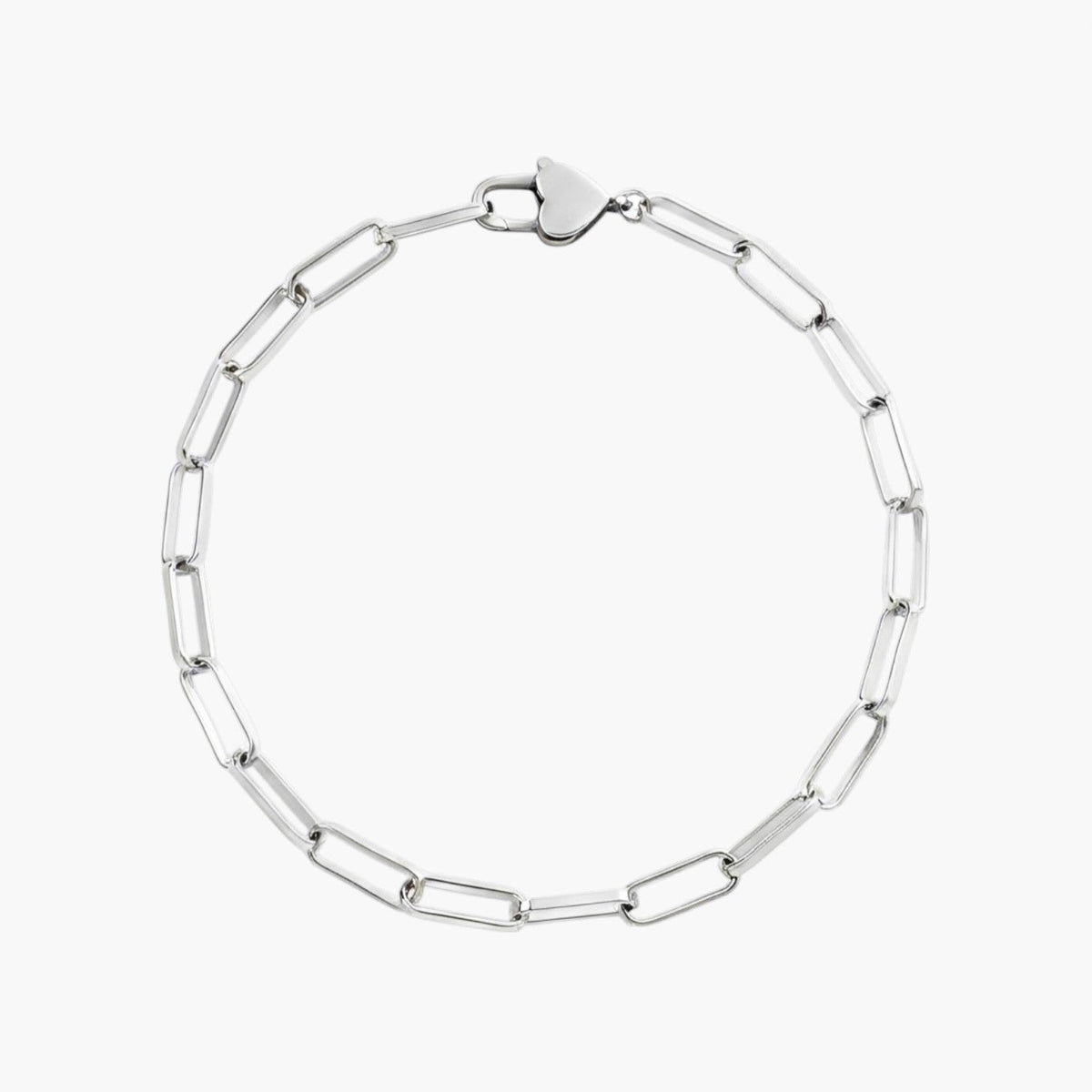Pulseira de Elos Retangulares