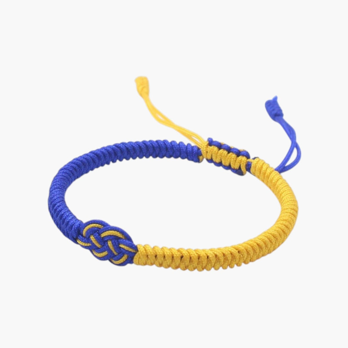 Pulseira da Sorte com Nó Tibetano