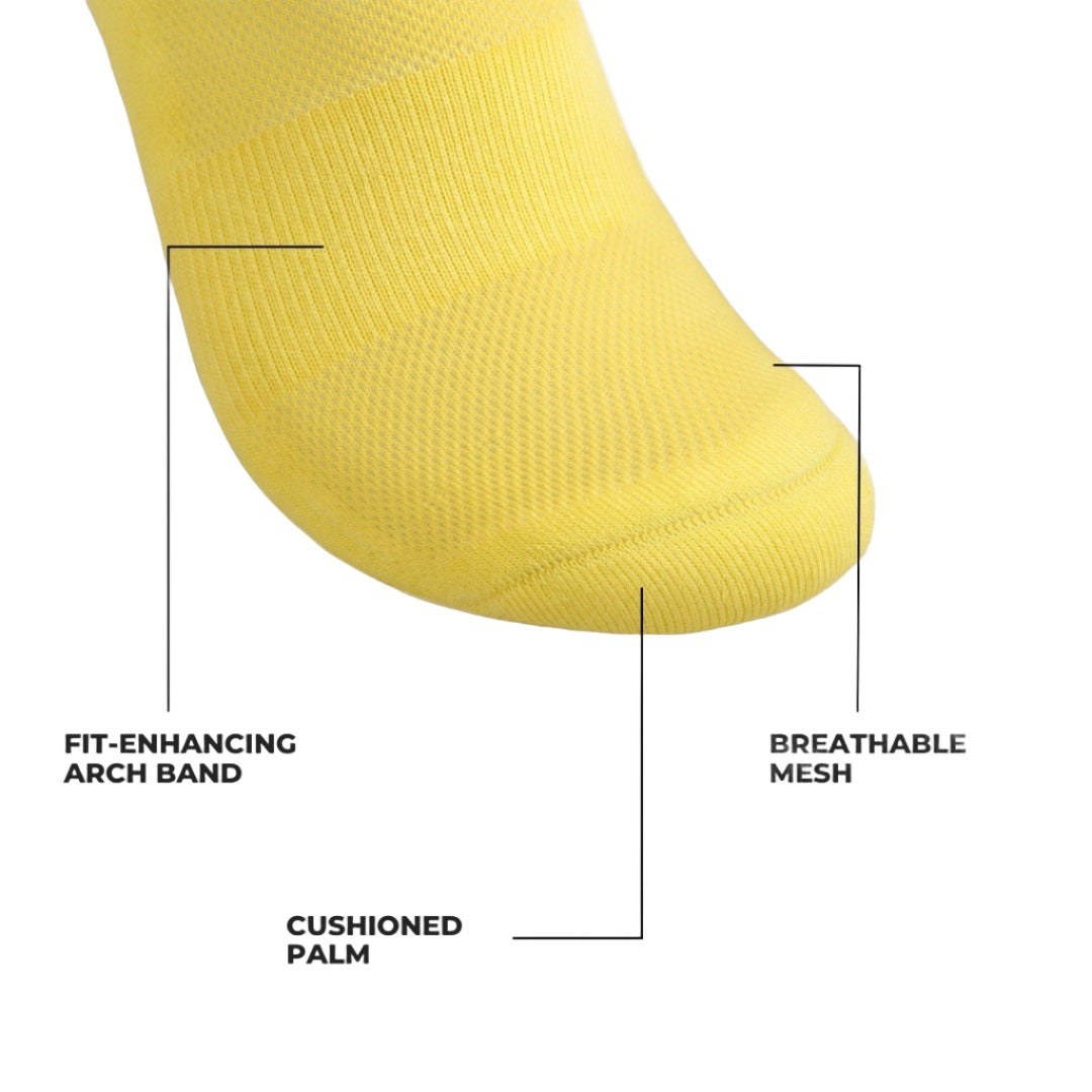 Athletic socks - Yellow