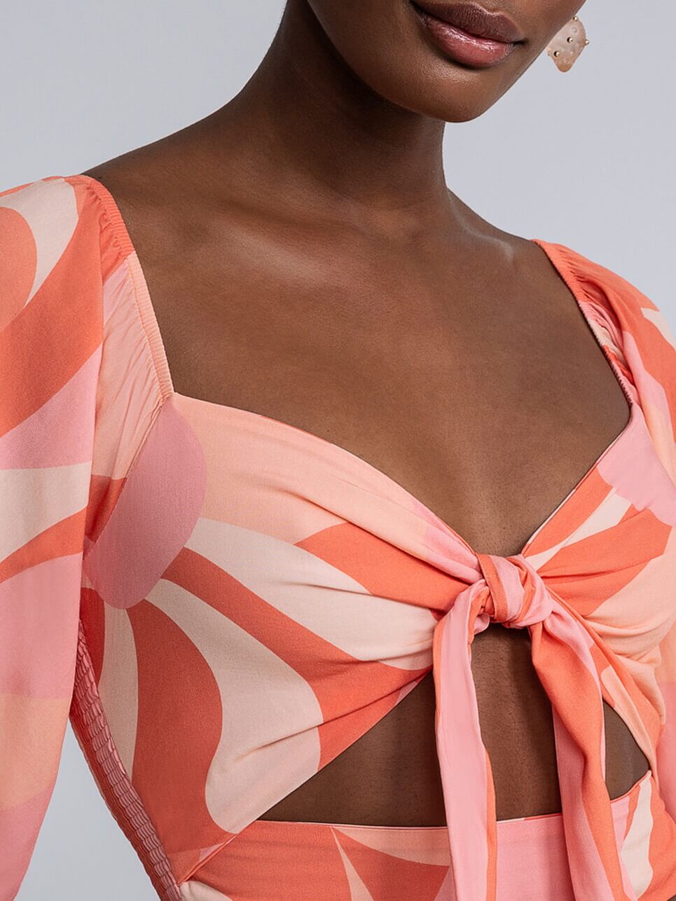 BLUSA CROP TOP FLORESCER