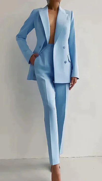 Colorful Women’s Suit Set – Tailored Blazer & Pants