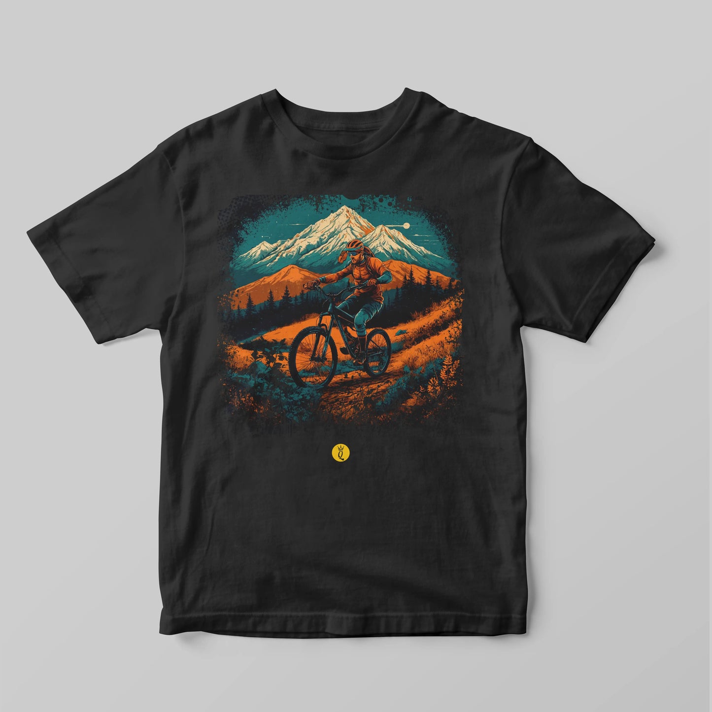 MTB com paisagem