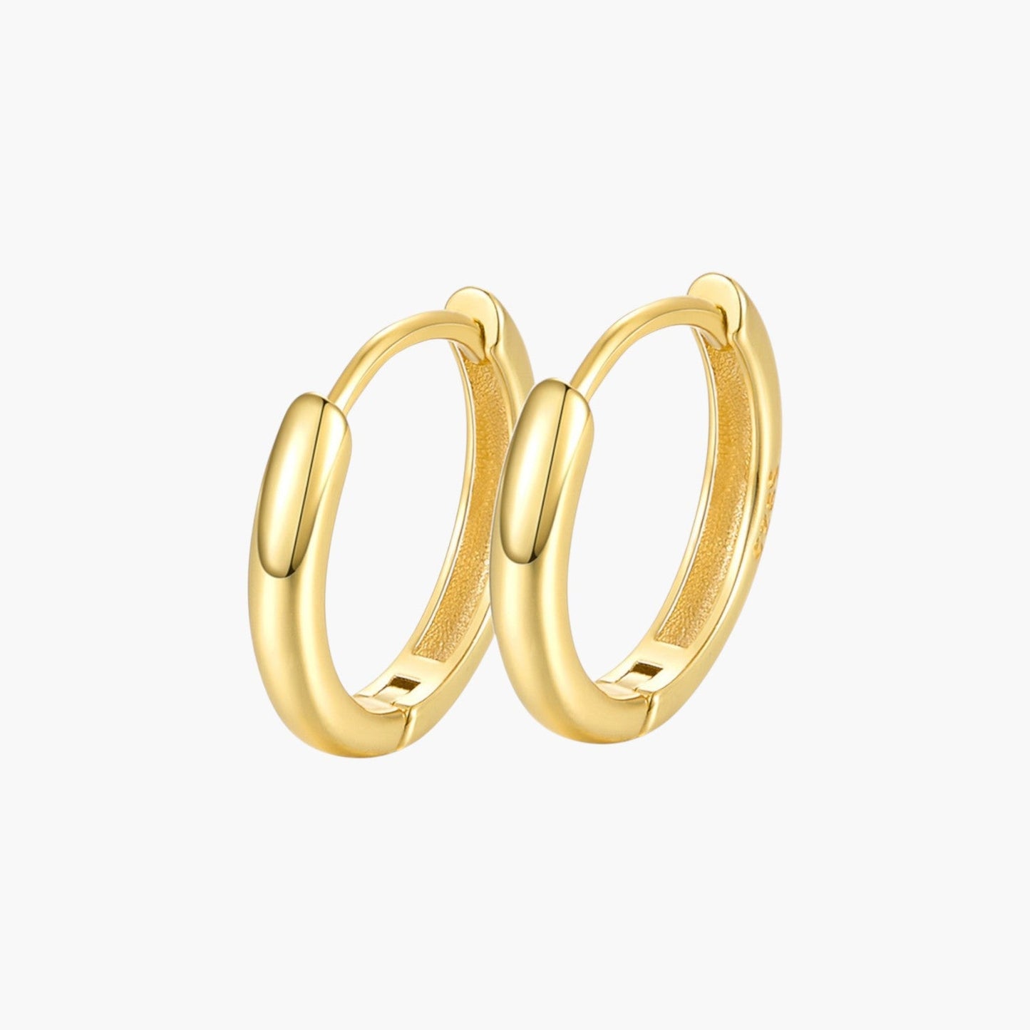 Brincos Argola Minimalistas em Prata 925