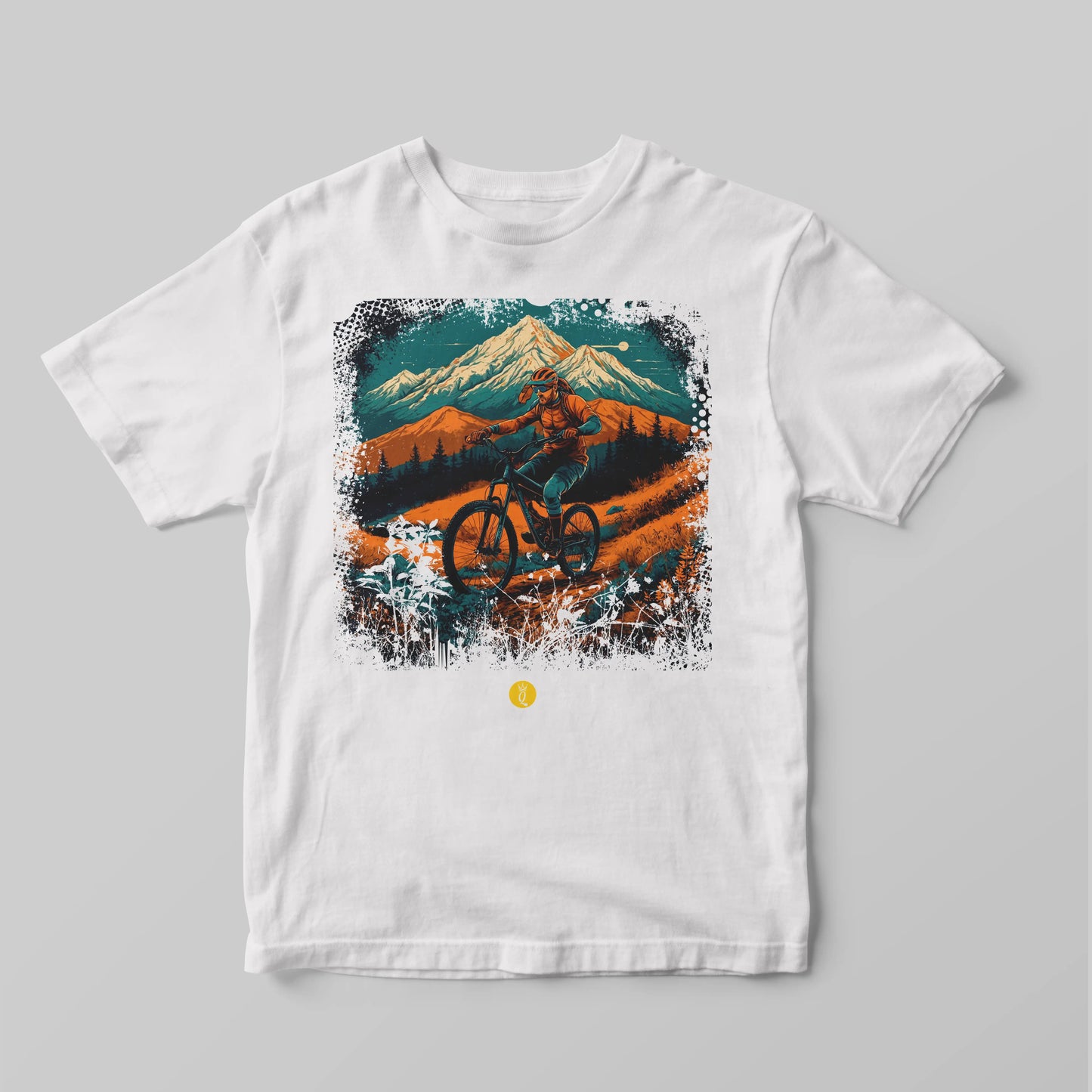 MTB com paisagem