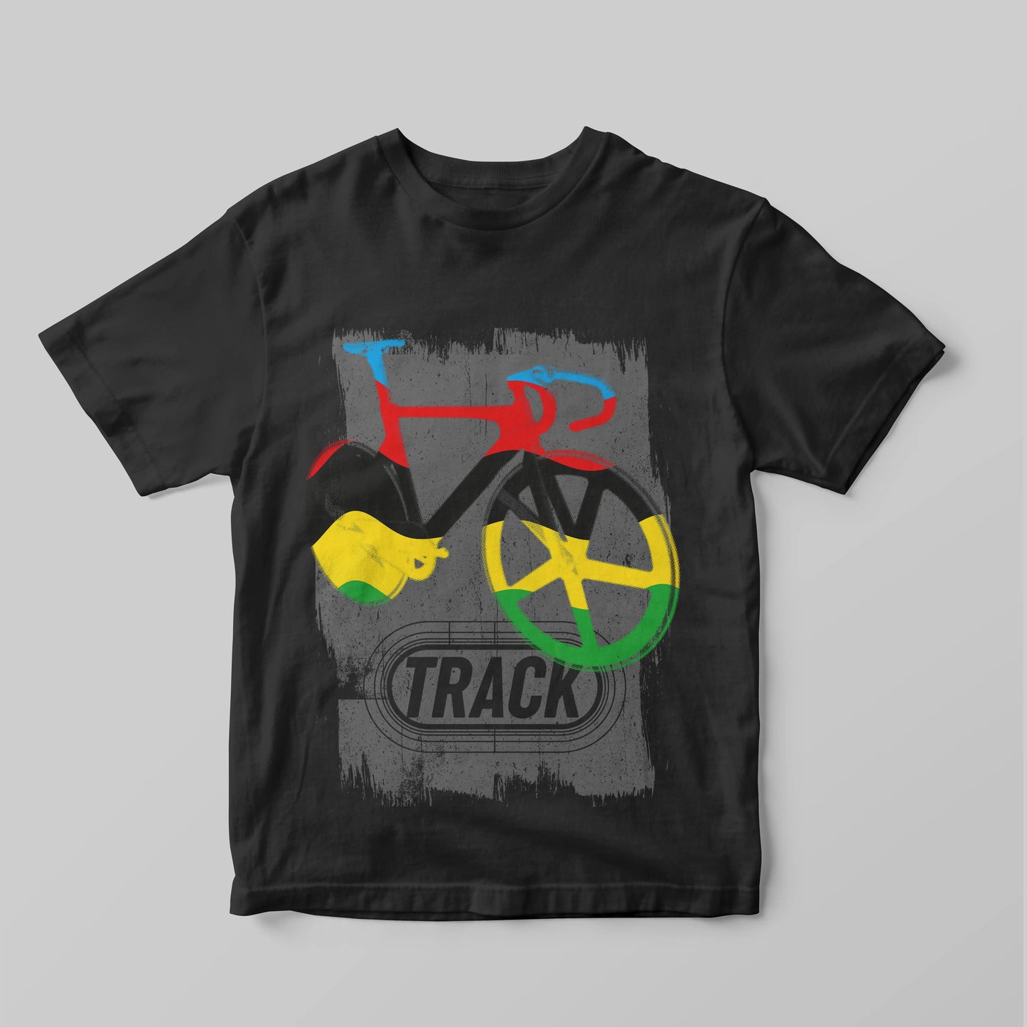 Bike + Track + Rainbow