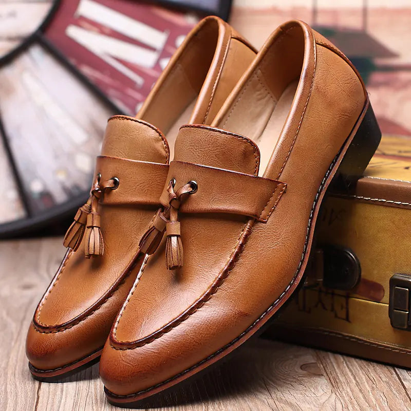 Leather Men’s Loafers - Timeless Style
