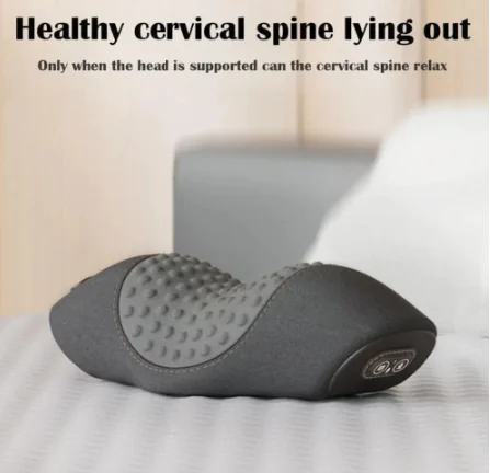 Heated Neck Massage Pillow – Cervical Support & Relaxation Cushion