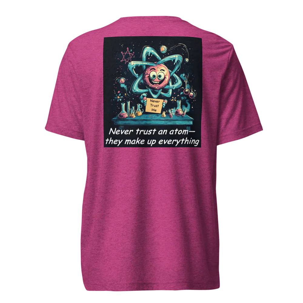Science is fun T-Shirt - image on the Back - 1
