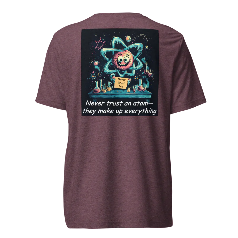 Science is fun T-Shirt - image on the Back - 1