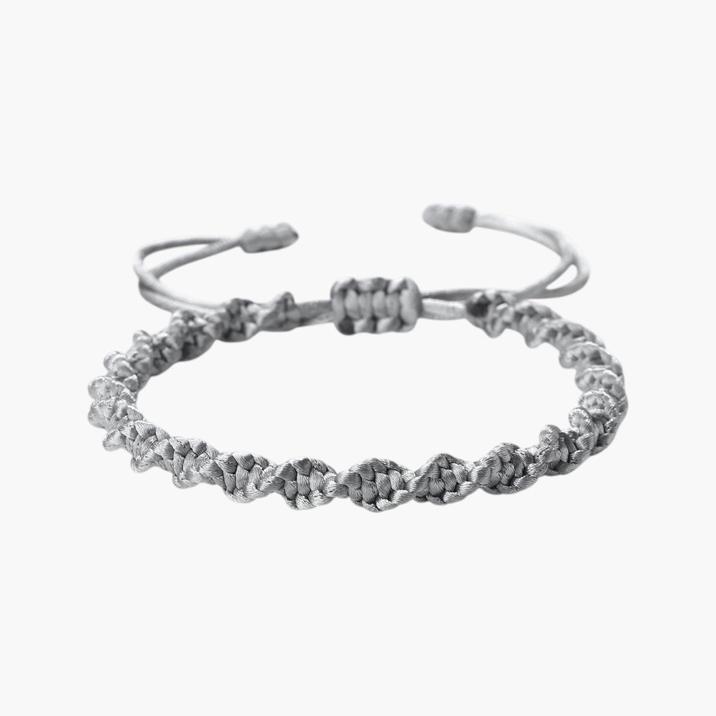 Pulseira Trançada Artesanal em Corda