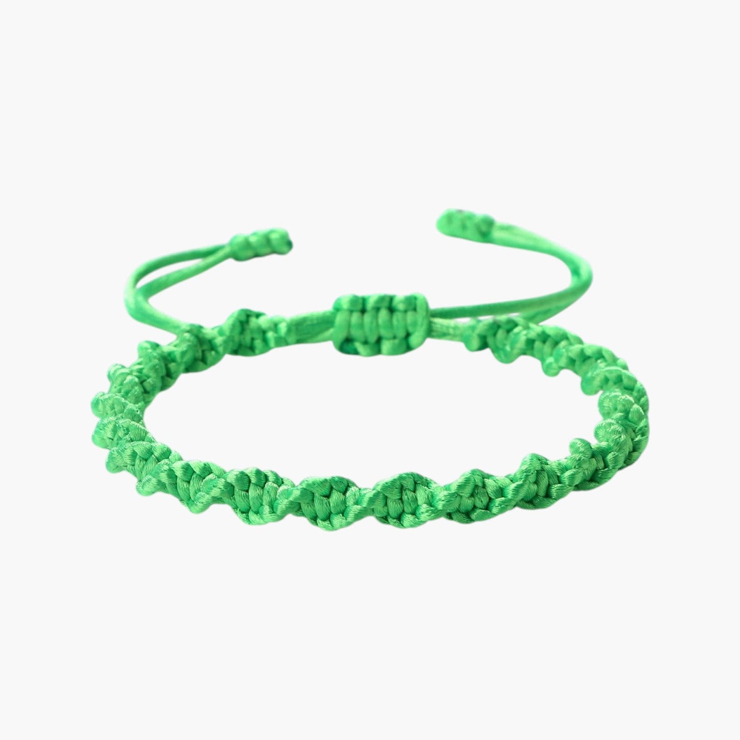 Pulseira Trançada Artesanal em Corda