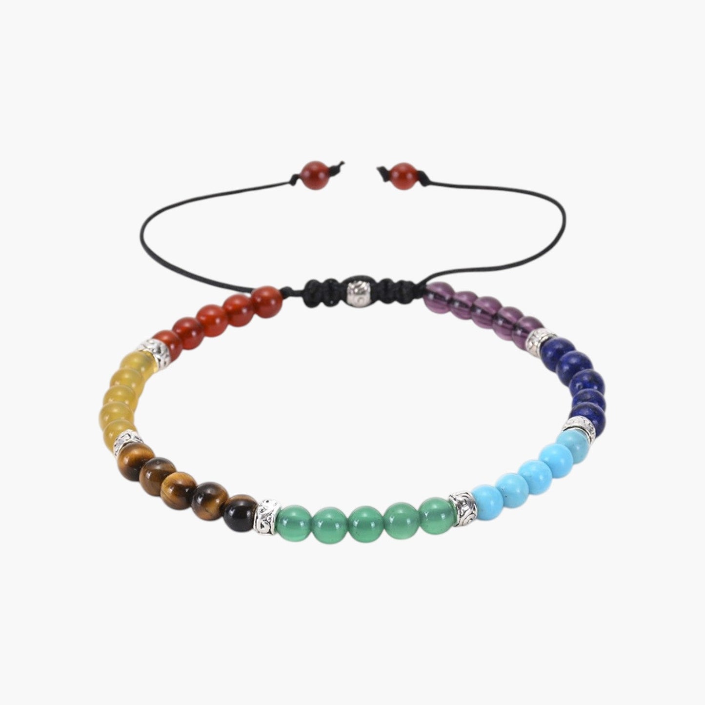 Pulseira 7 Chakras em Pedra Natural