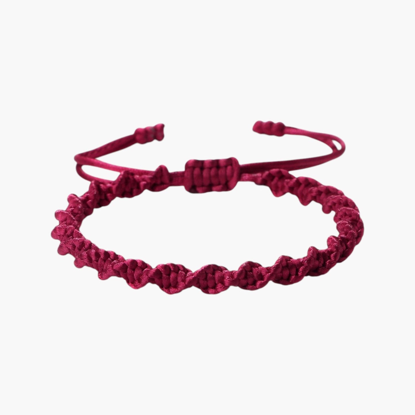 Pulseira Trançada Artesanal em Corda