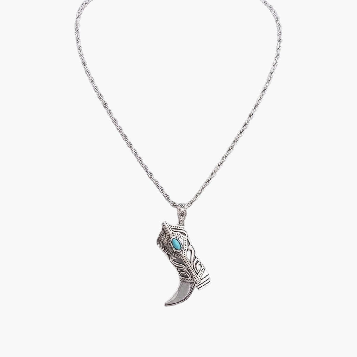 Colar Multicamadas Statement com Pendentes