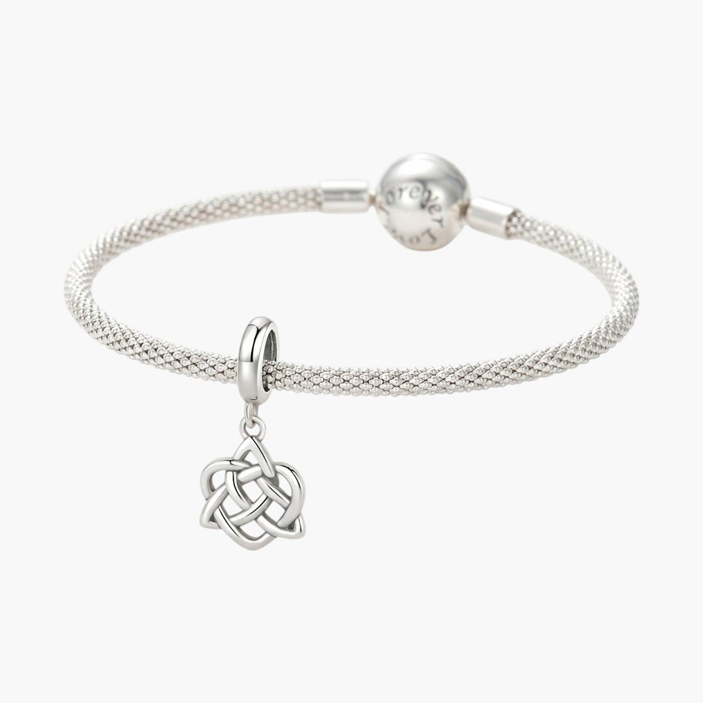 Charm Pendente Nó Celta em Prata de Lei 925