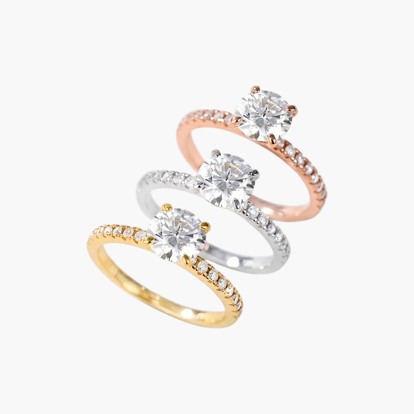 Anel Eternity em Prata de Lei 925 com Zircónia