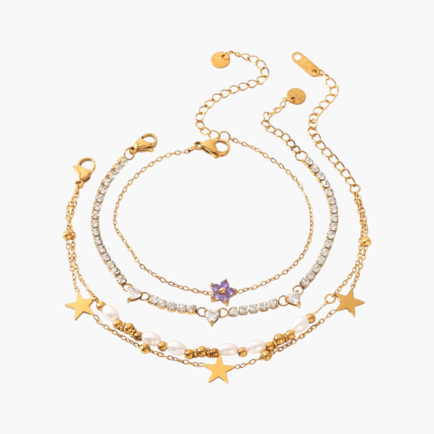 Pulseira Elegance em Aço Inoxidável 316L