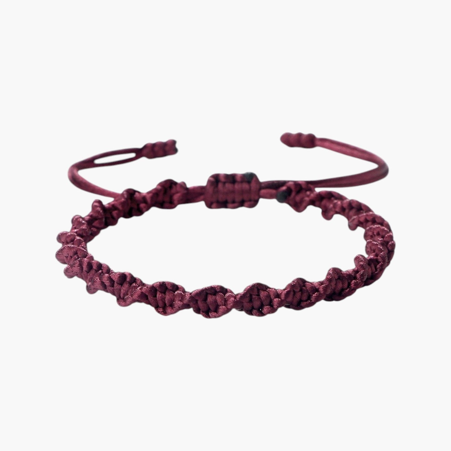 Pulseira Trançada Artesanal em Corda