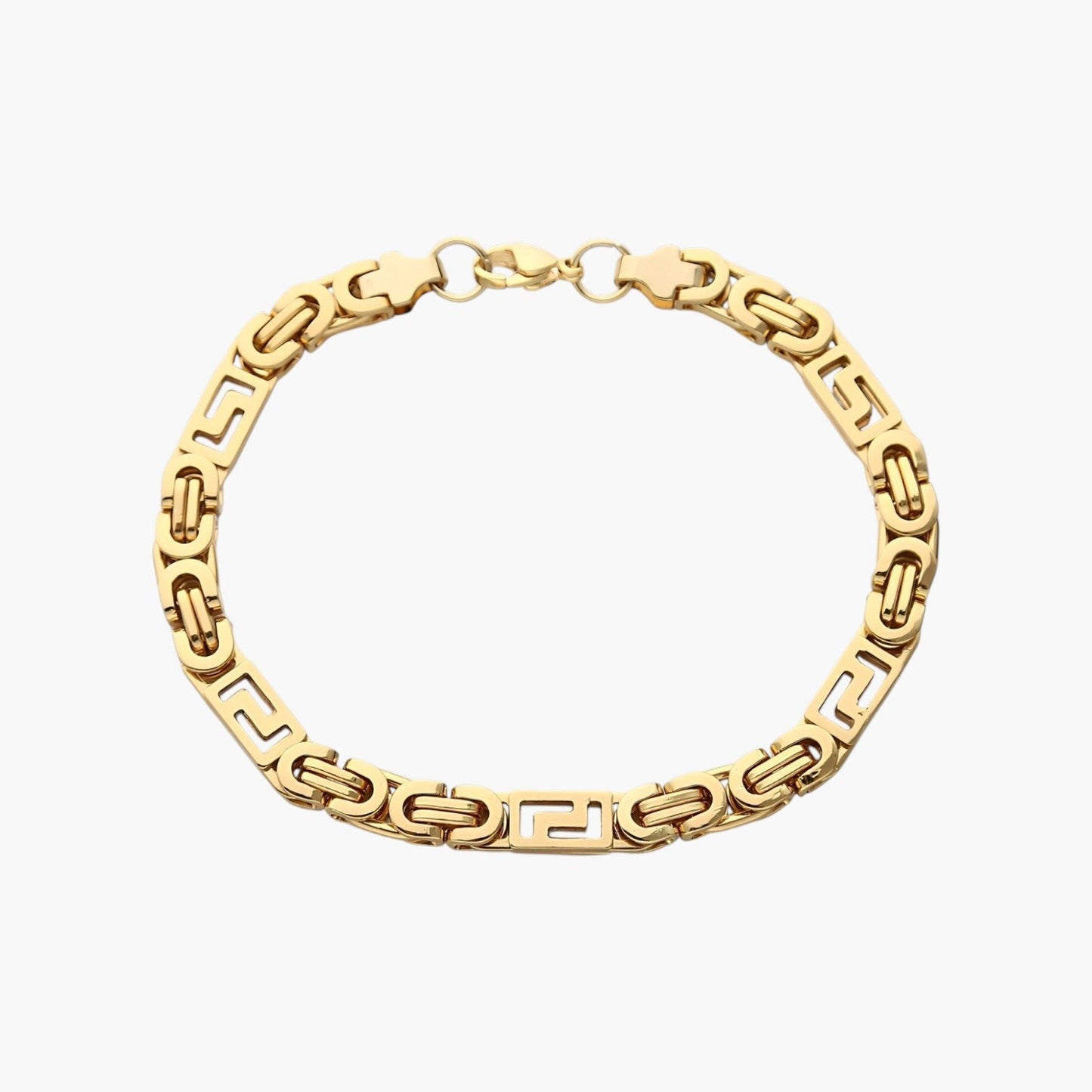 Pulseira Luxe Geométrica em Aço Inoxidável