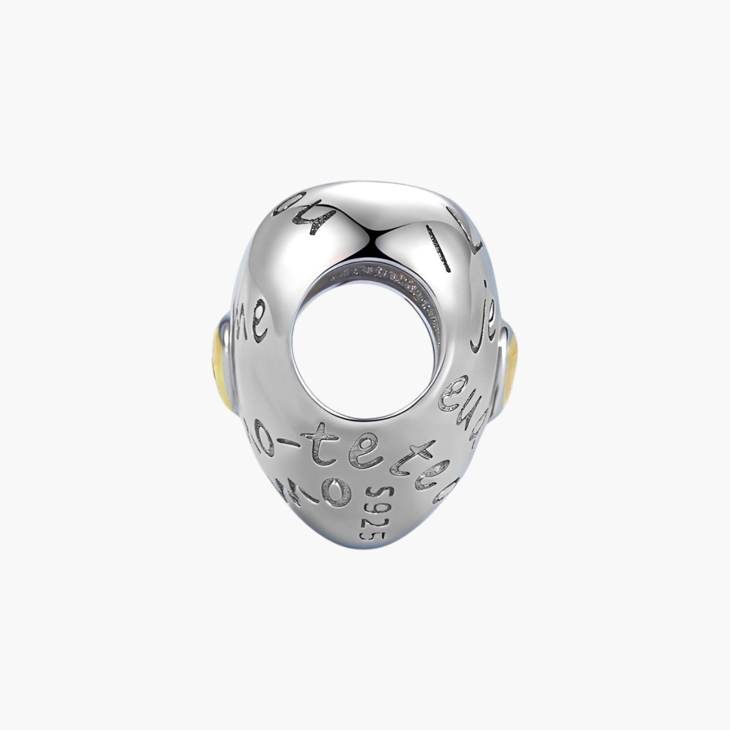 Charm Heart em Prata de Lei 925