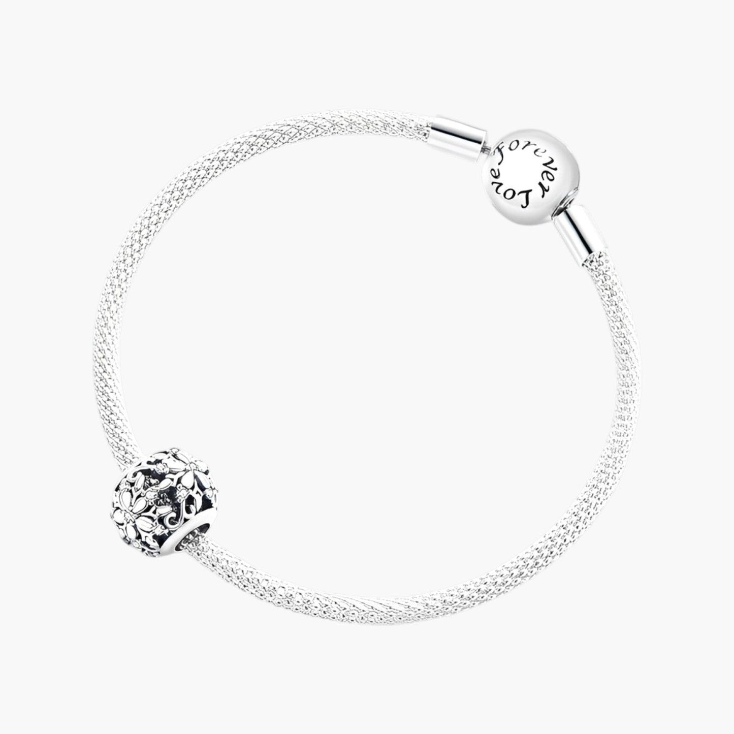 Charm Snowflake em Prata de Lei 925