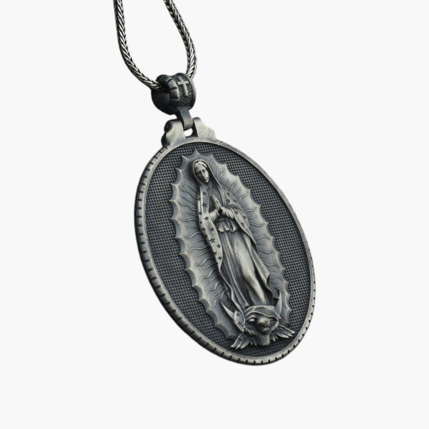 Colar com Pendente da Virgem Maria