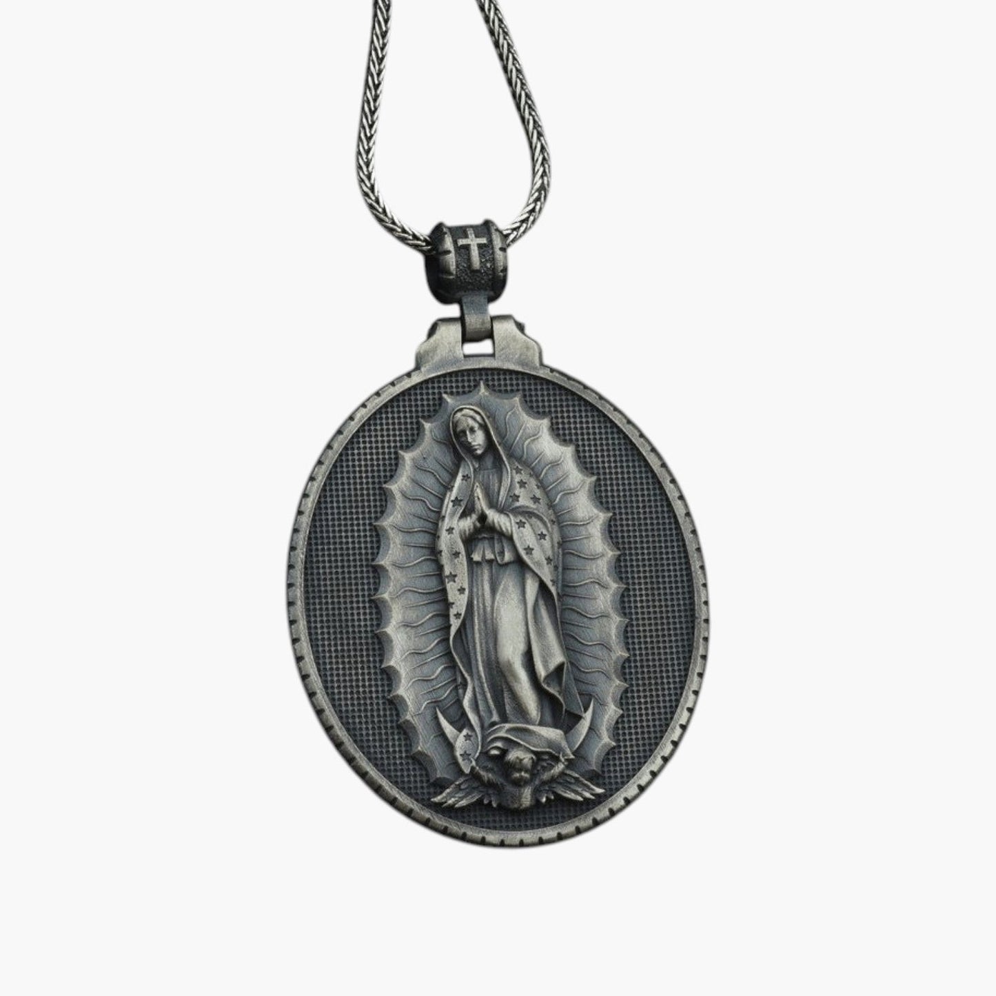 Colar com Pendente da Virgem Maria