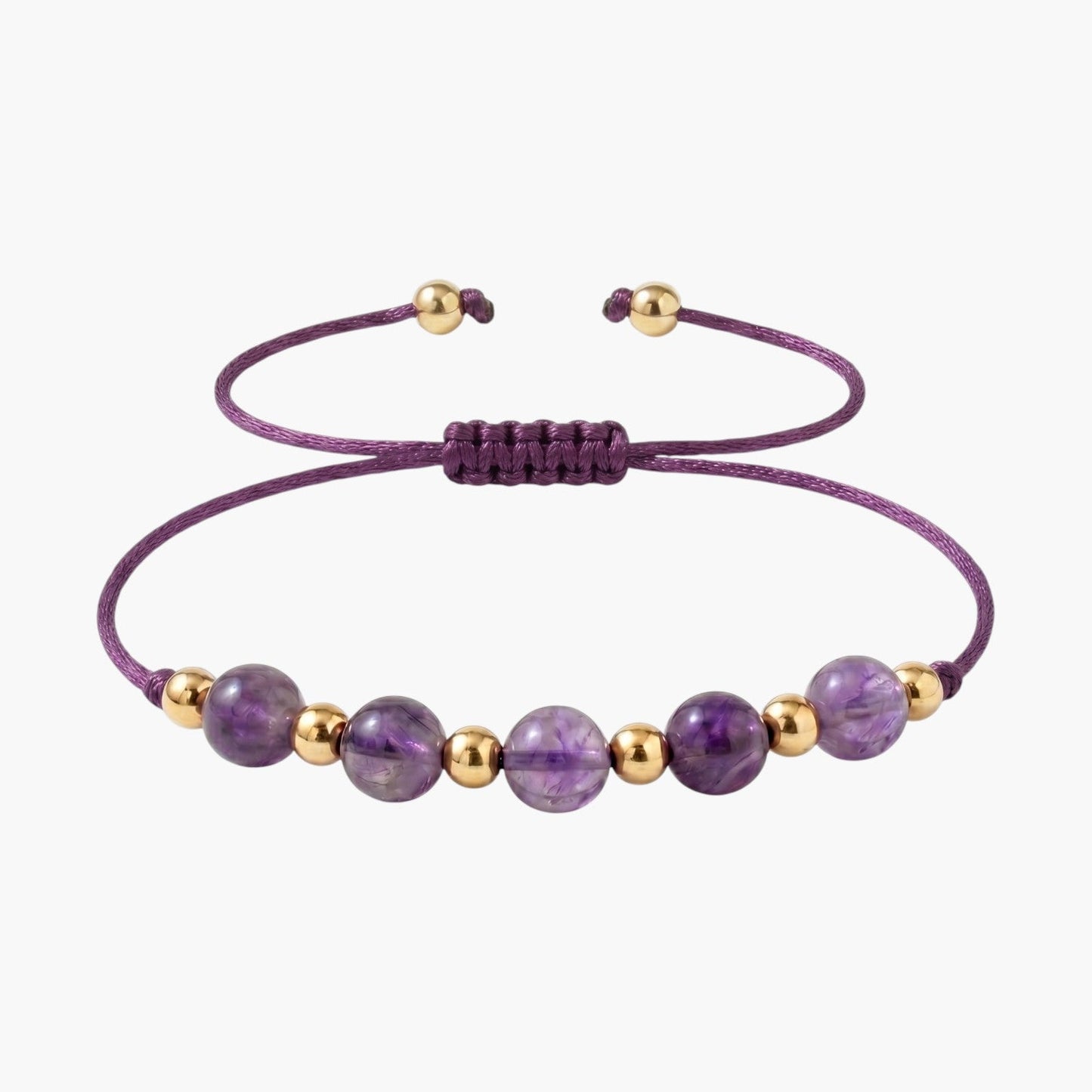 Pulseira em Pedra Natural de Ametista