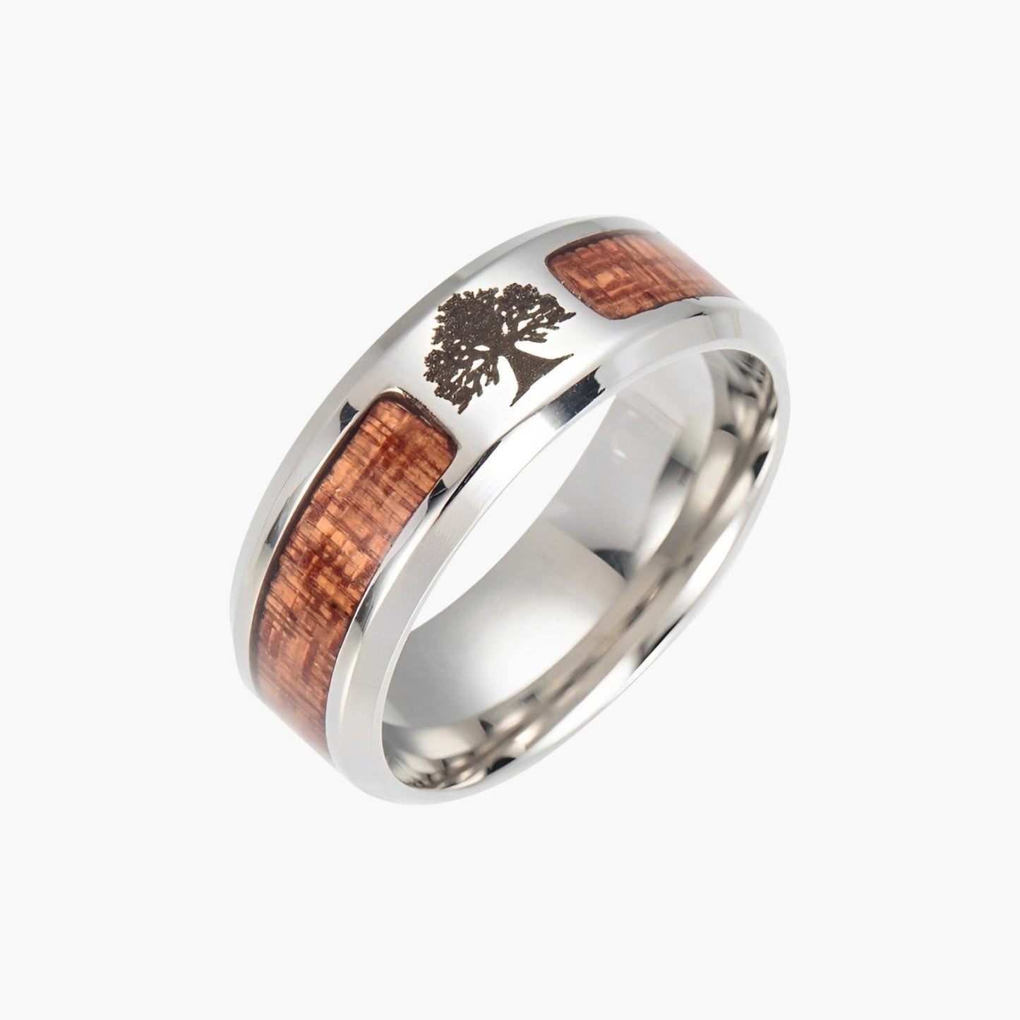 Anel Heritage em Aço Inoxidável