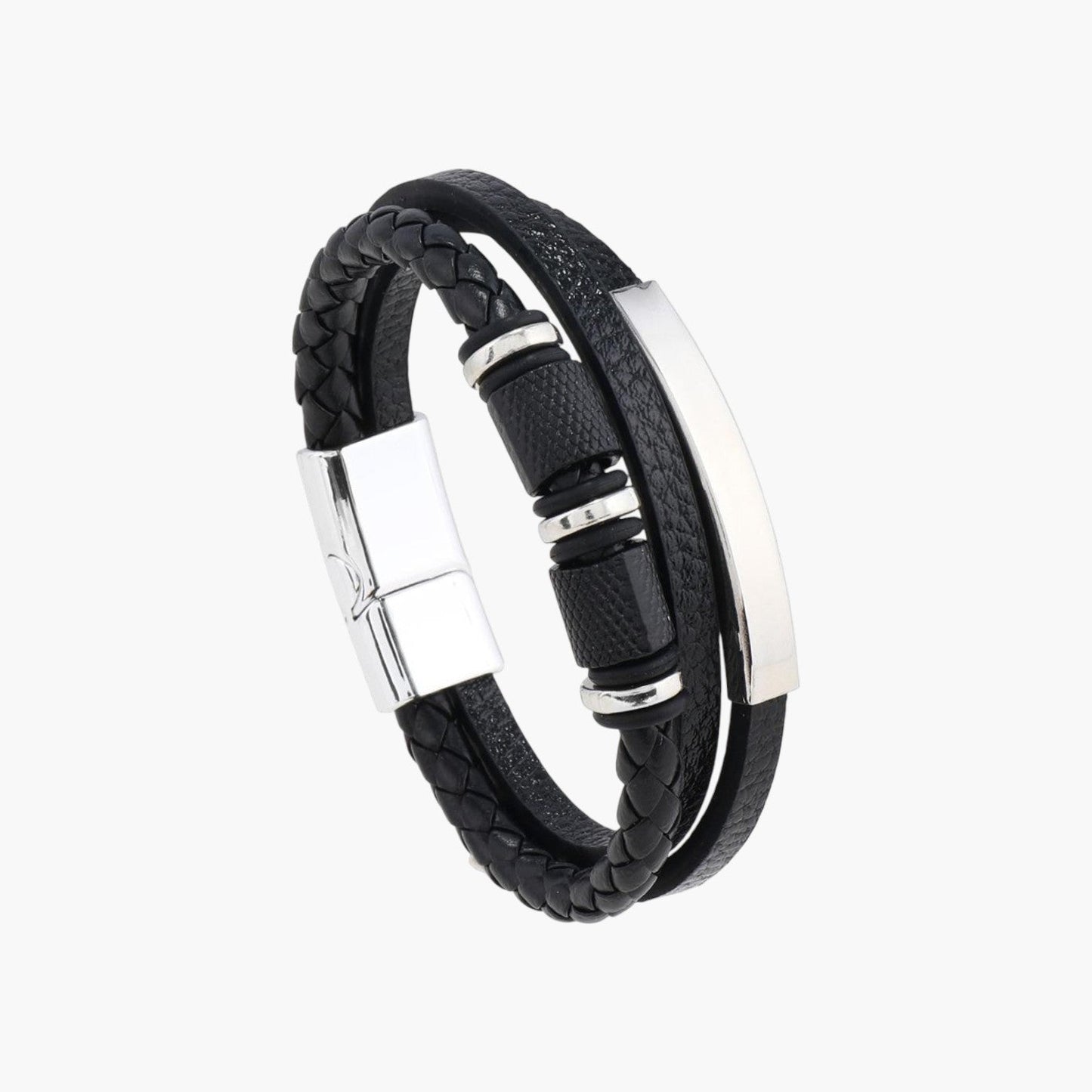Pulseira Retro em Couro