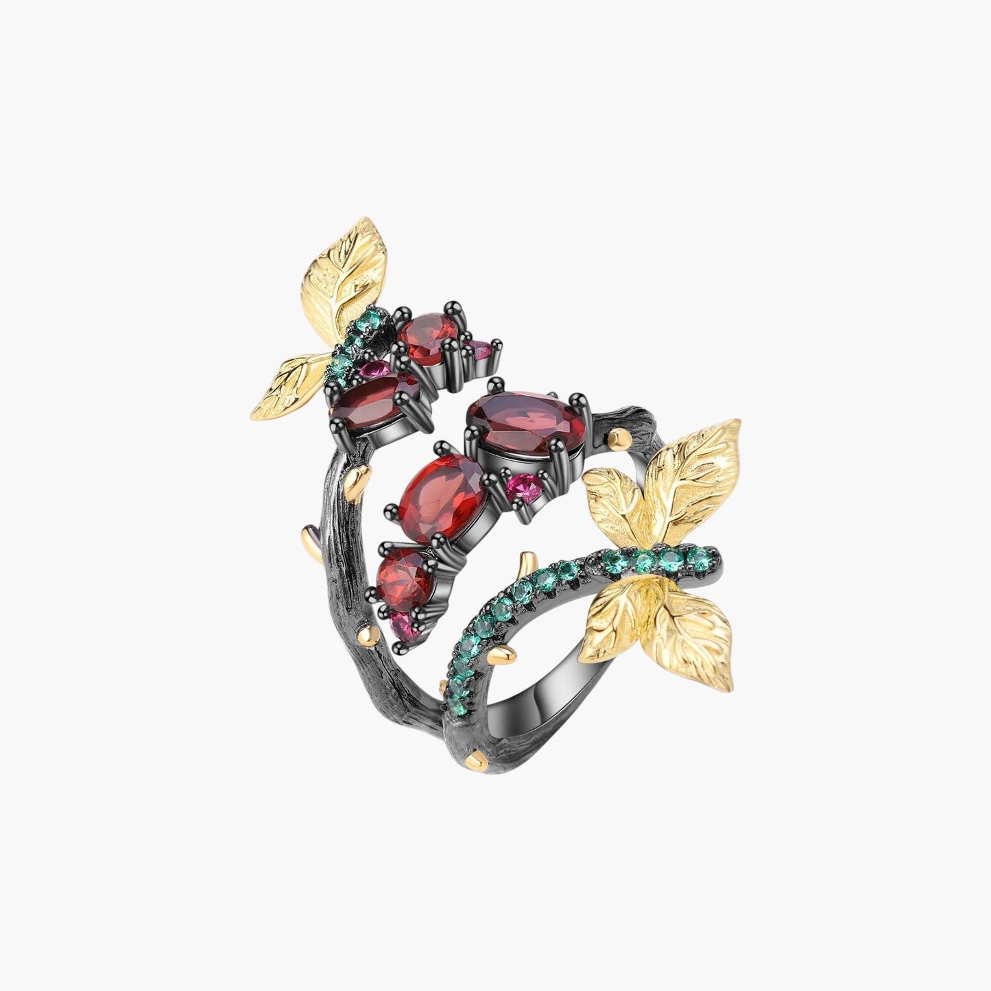 Anel Butterfly Garden em Prata de Lei 925