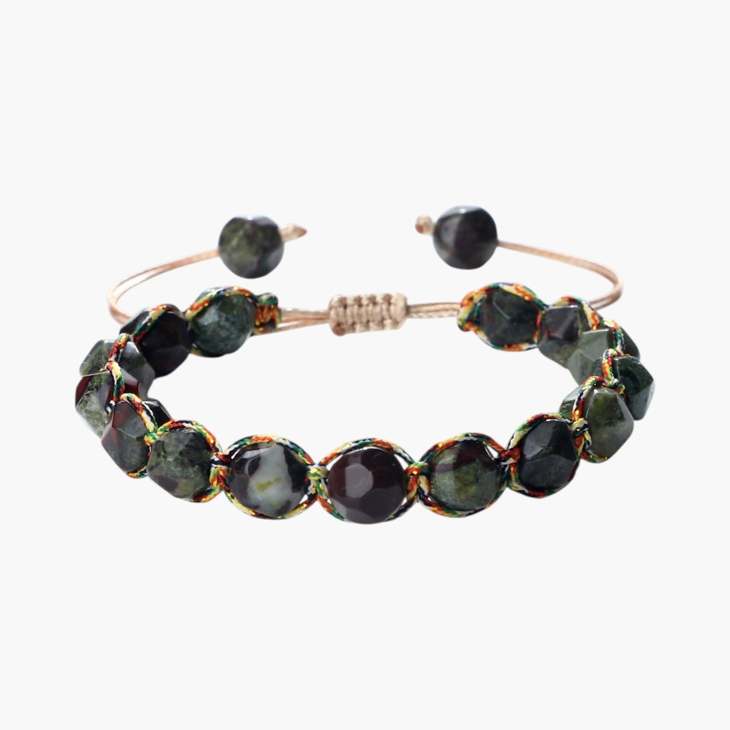 Pulseira de Pedra Natural Facetada