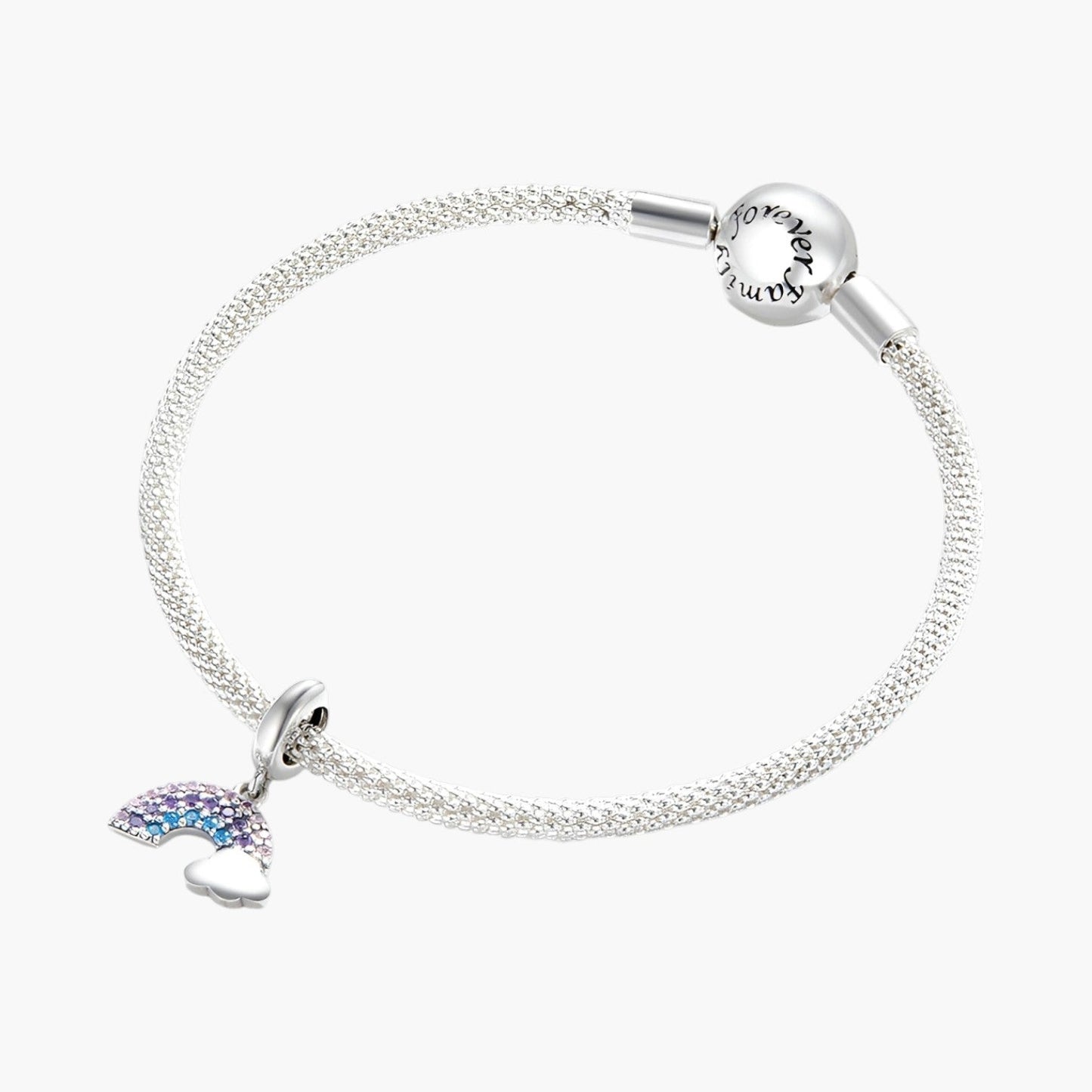 Charm Rainbow em Prata de Lei 925