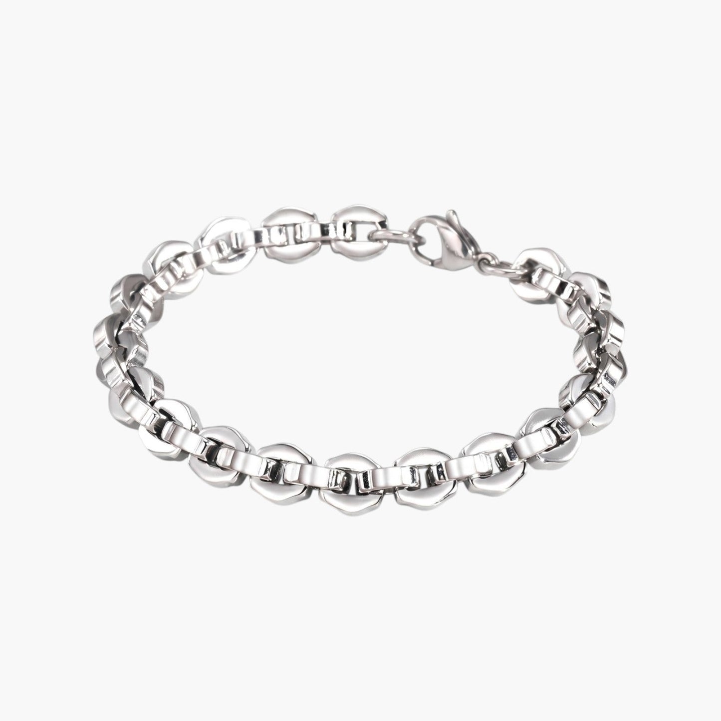 Pulseira Corrente em Aço Inoxidável