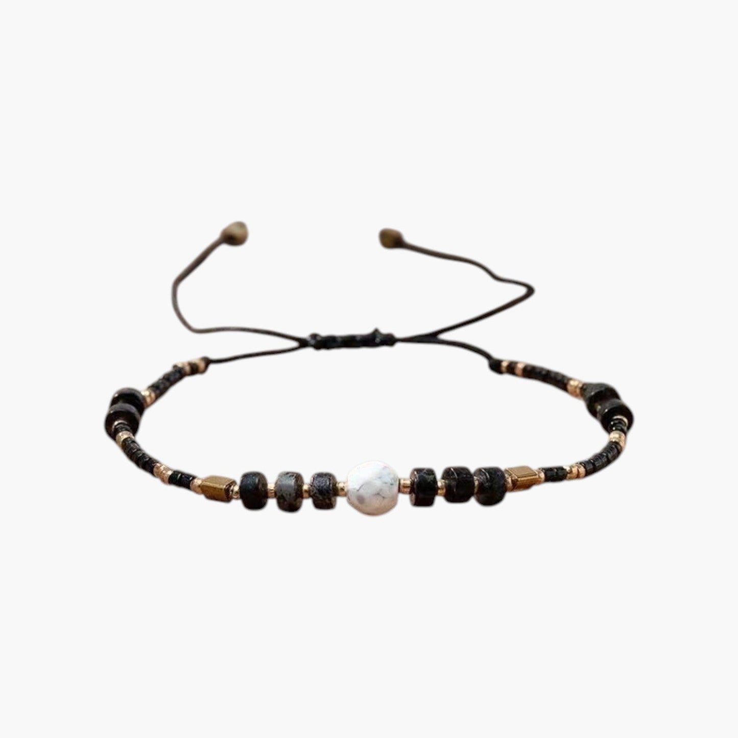 Pulseira Boémia em Pedra Natural