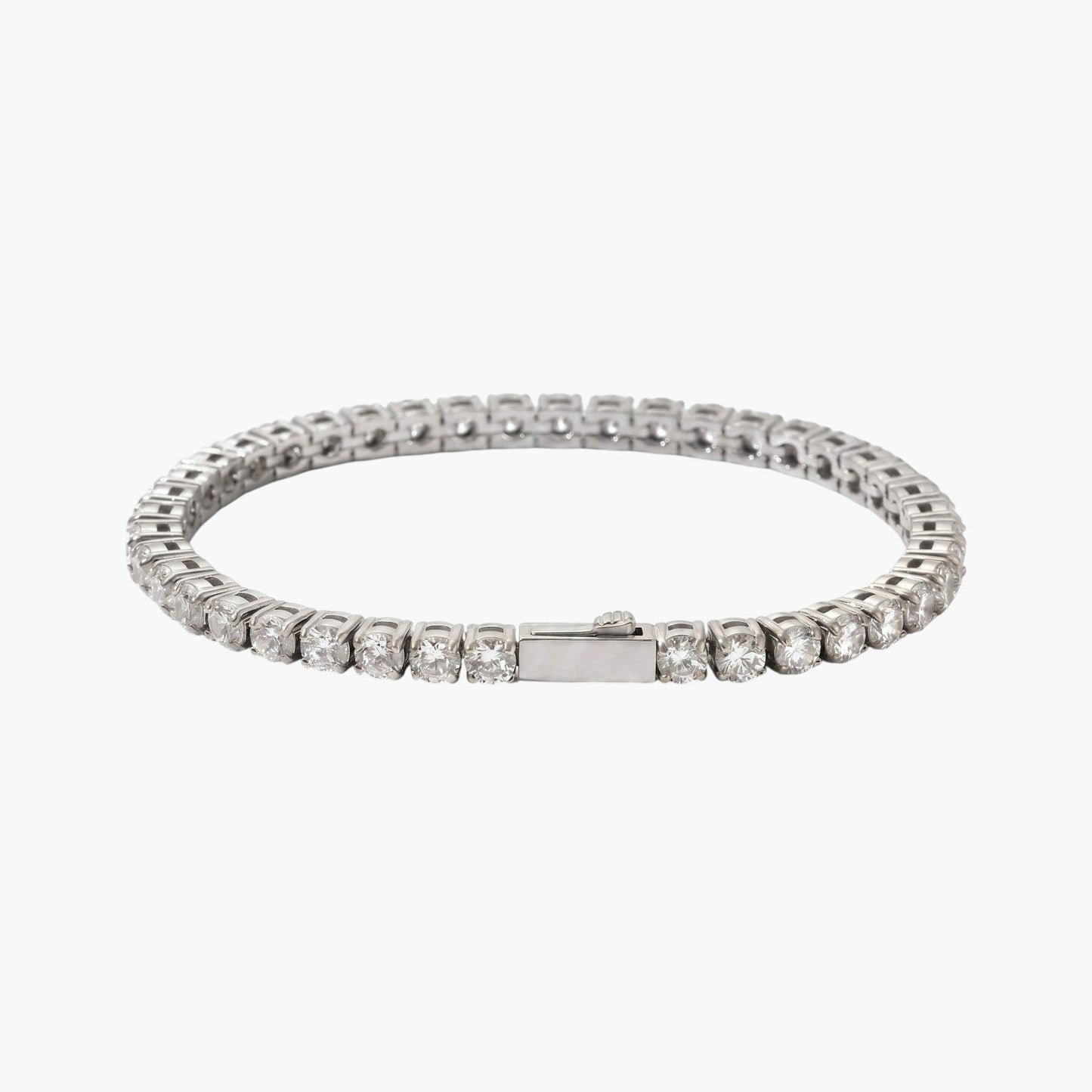 Pulseira Ténis em Aço Inoxidável 316L