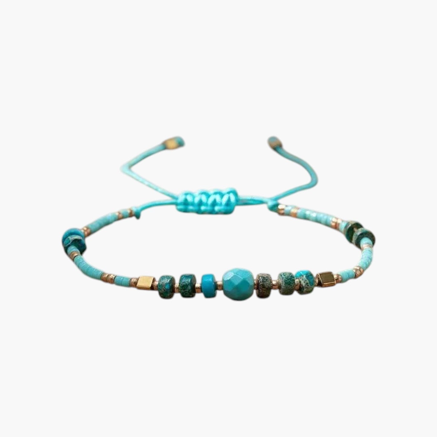 Pulseira Boémia em Pedra Natural