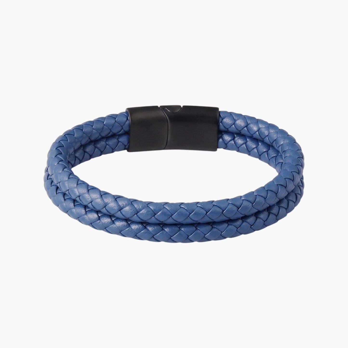 Pulseira de Couro Multicamadas