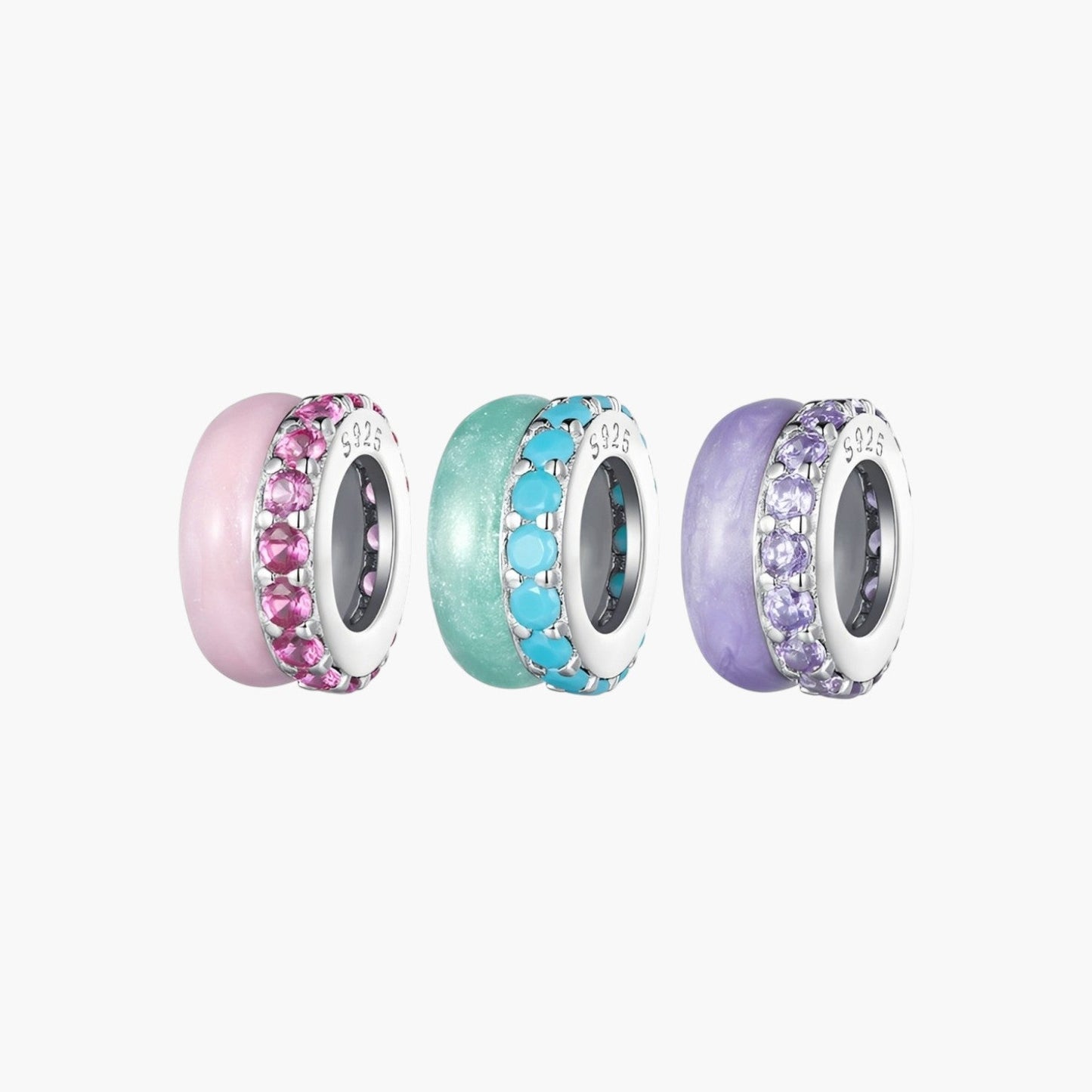 Charm Candy em Prata de Lei 925 com Zircónias
