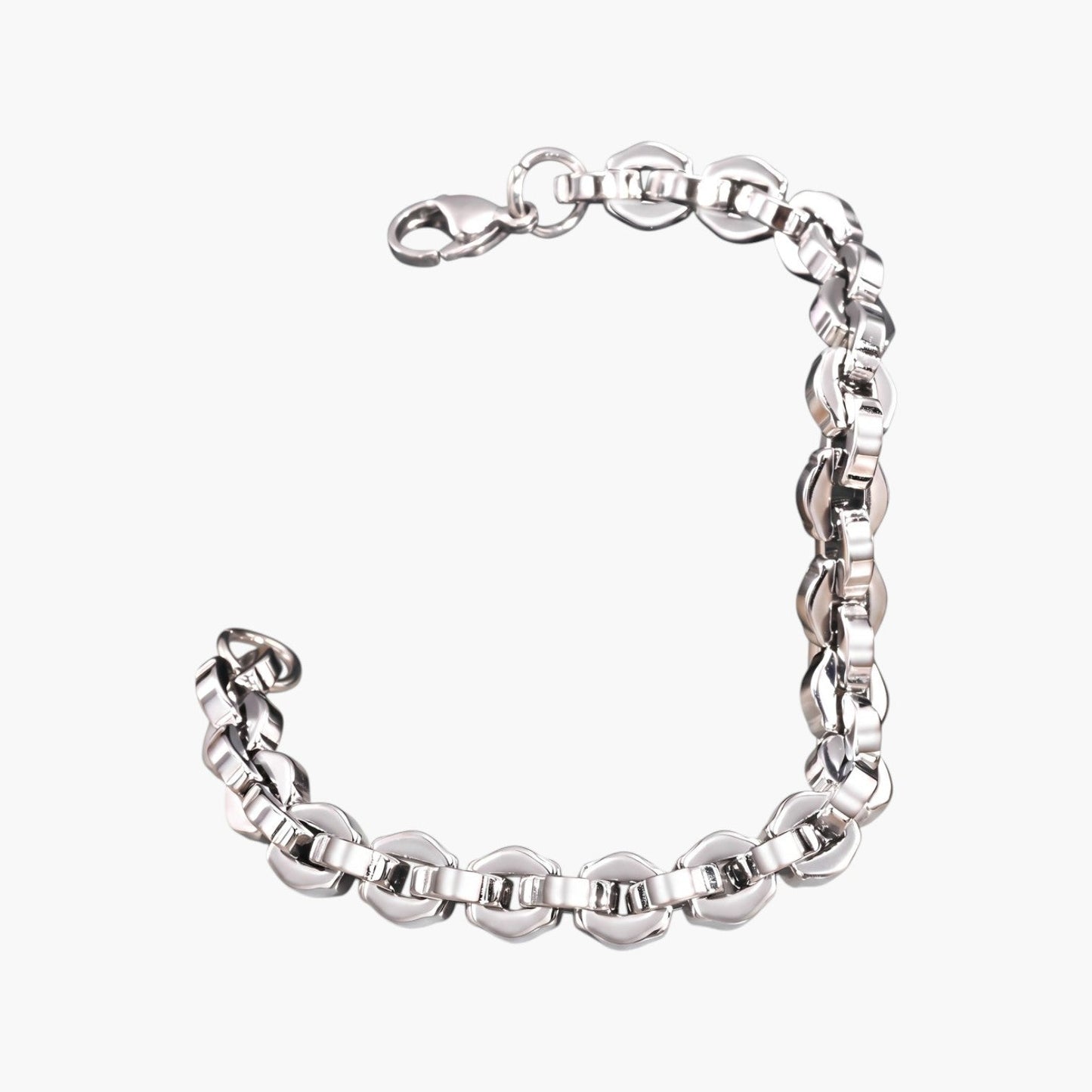 Pulseira Corrente em Aço Inoxidável