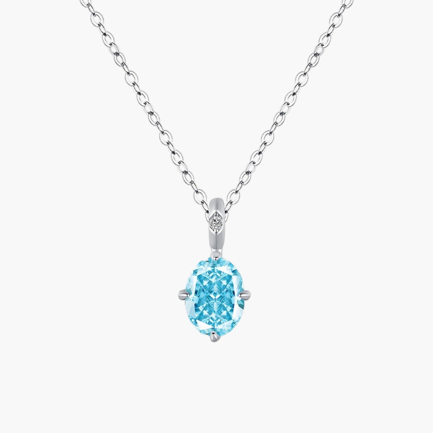 Colar em Prata de Lei 925 com Zircónia