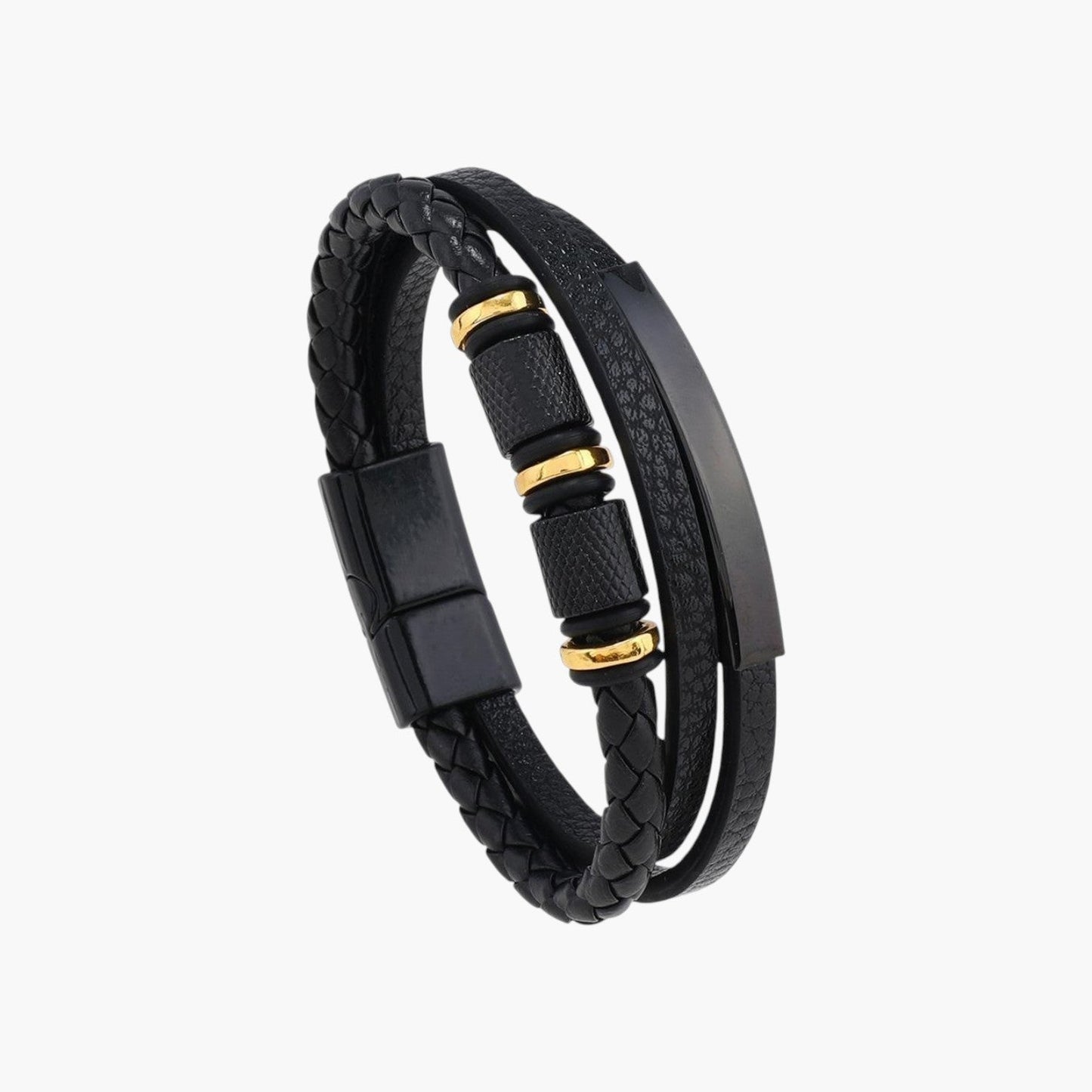 Pulseira Retro em Couro
