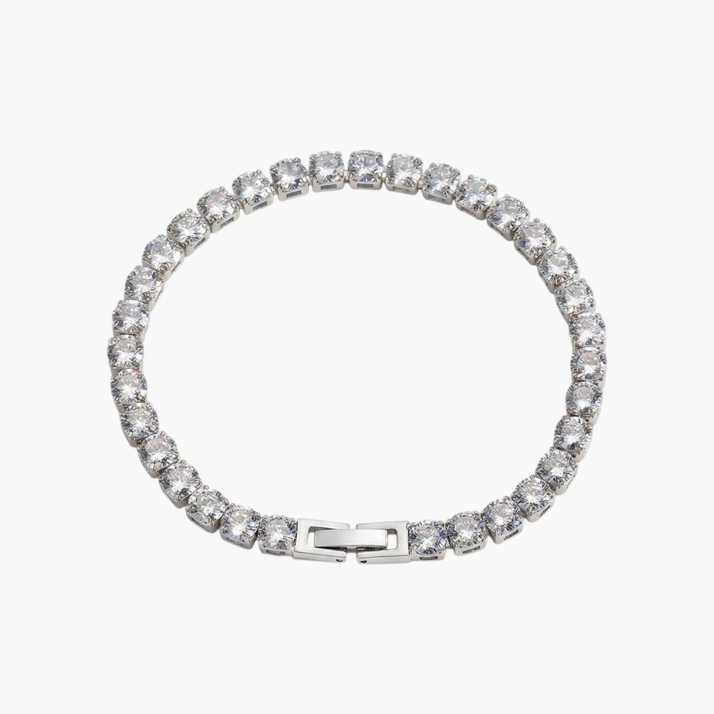 Pulseira Ténis Brilliance em Aço Inoxidável 316L