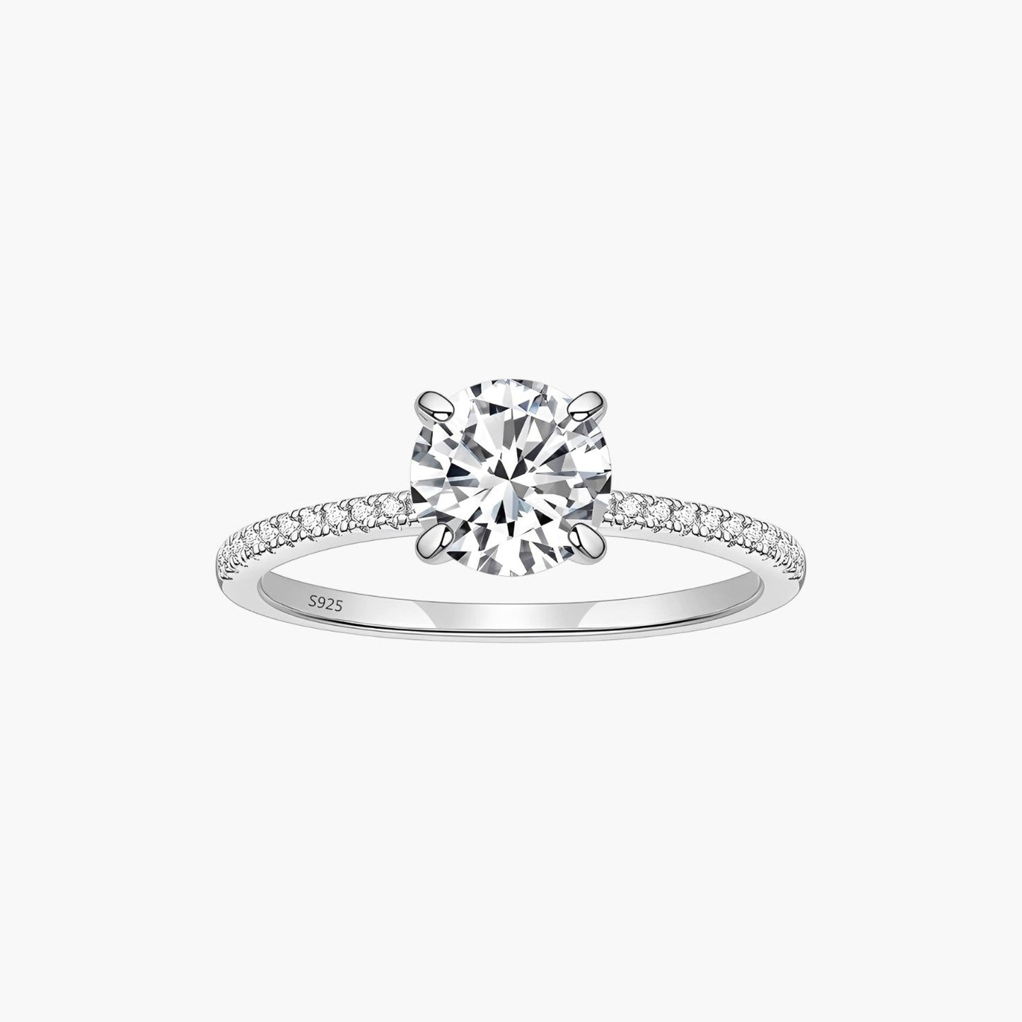 Anel Eternity em Prata de Lei 925 com Zircónia
