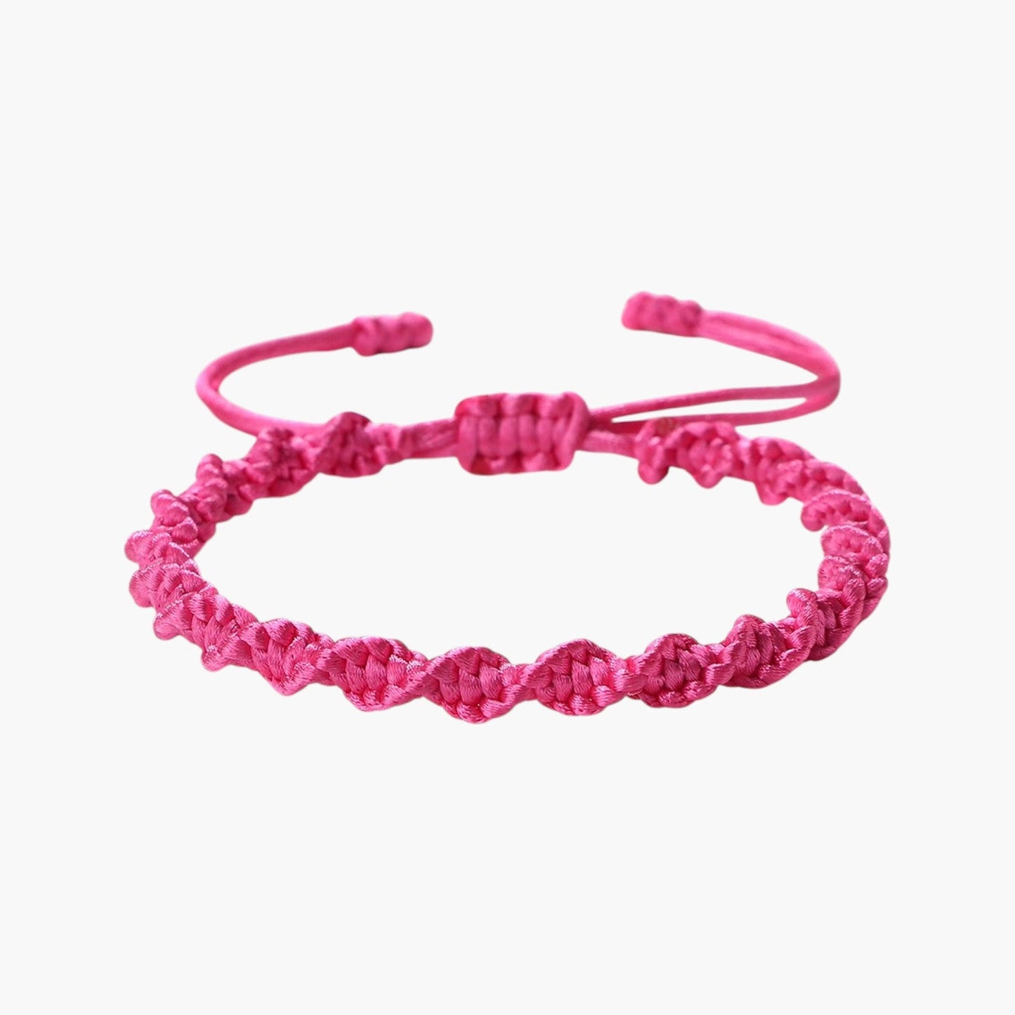 Pulseira Trançada Artesanal em Corda